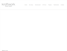 Tablet Screenshot of kraftwork.co.uk